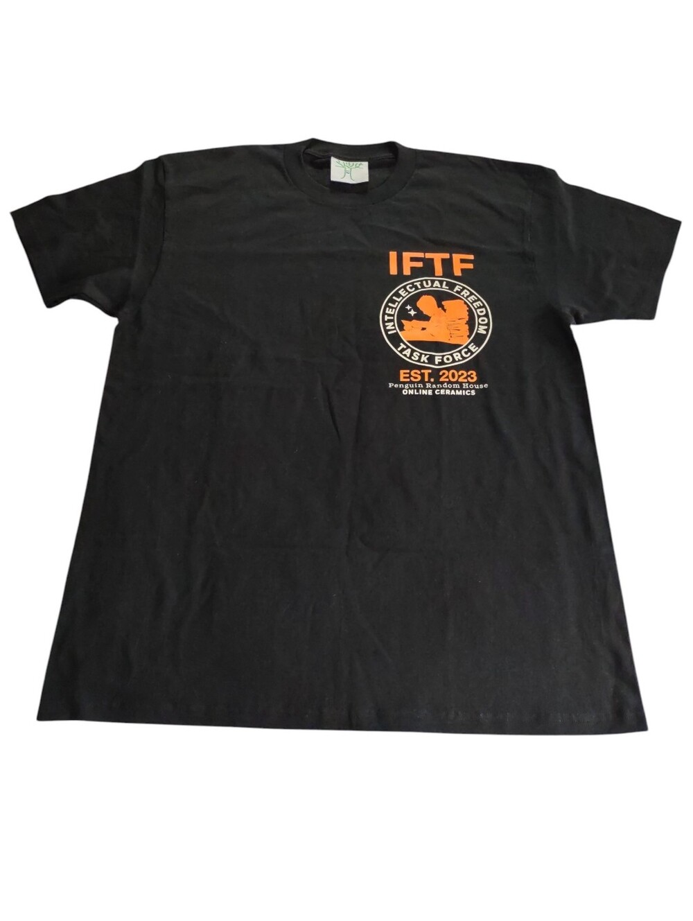 Online Ceramics Large IFTF Penguin Random House T-Shirt